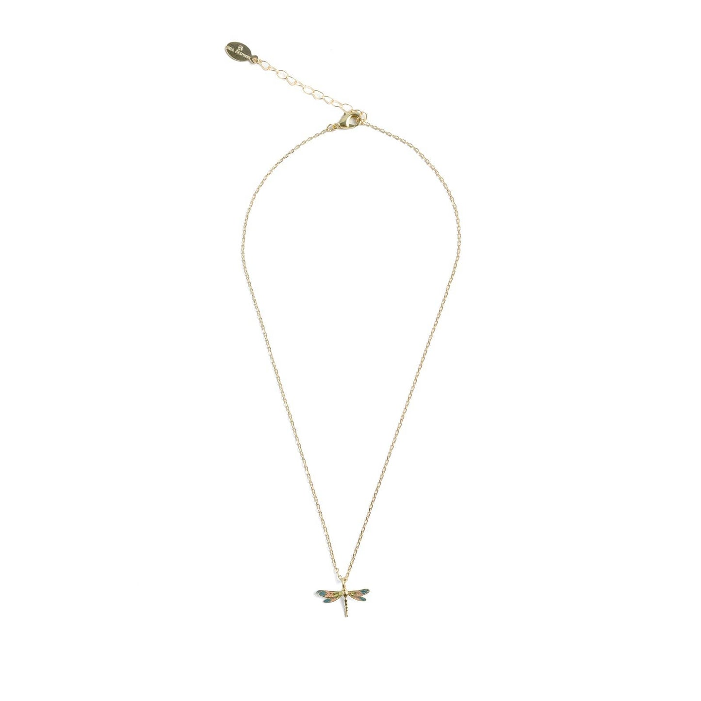 Enamel Dragonfly Pendant