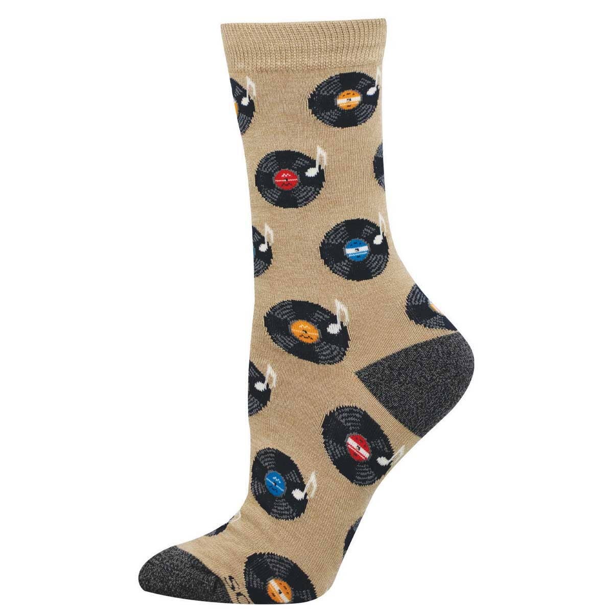 Socksmith 'Vinyl Sounds Better' Women's Bamboo Socks