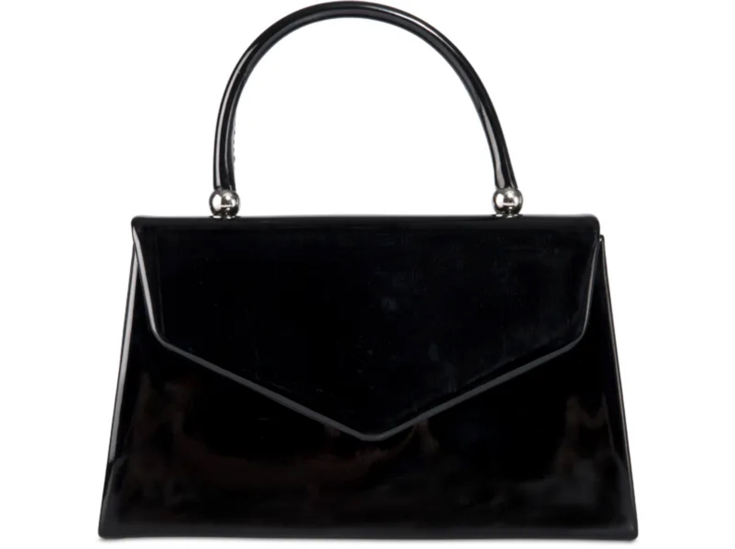 Women Patent Vintage Style Small Clutch Bag