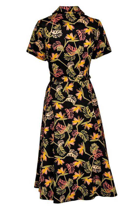 Bridget Paradise Palm Swing Dress XXS-4XL