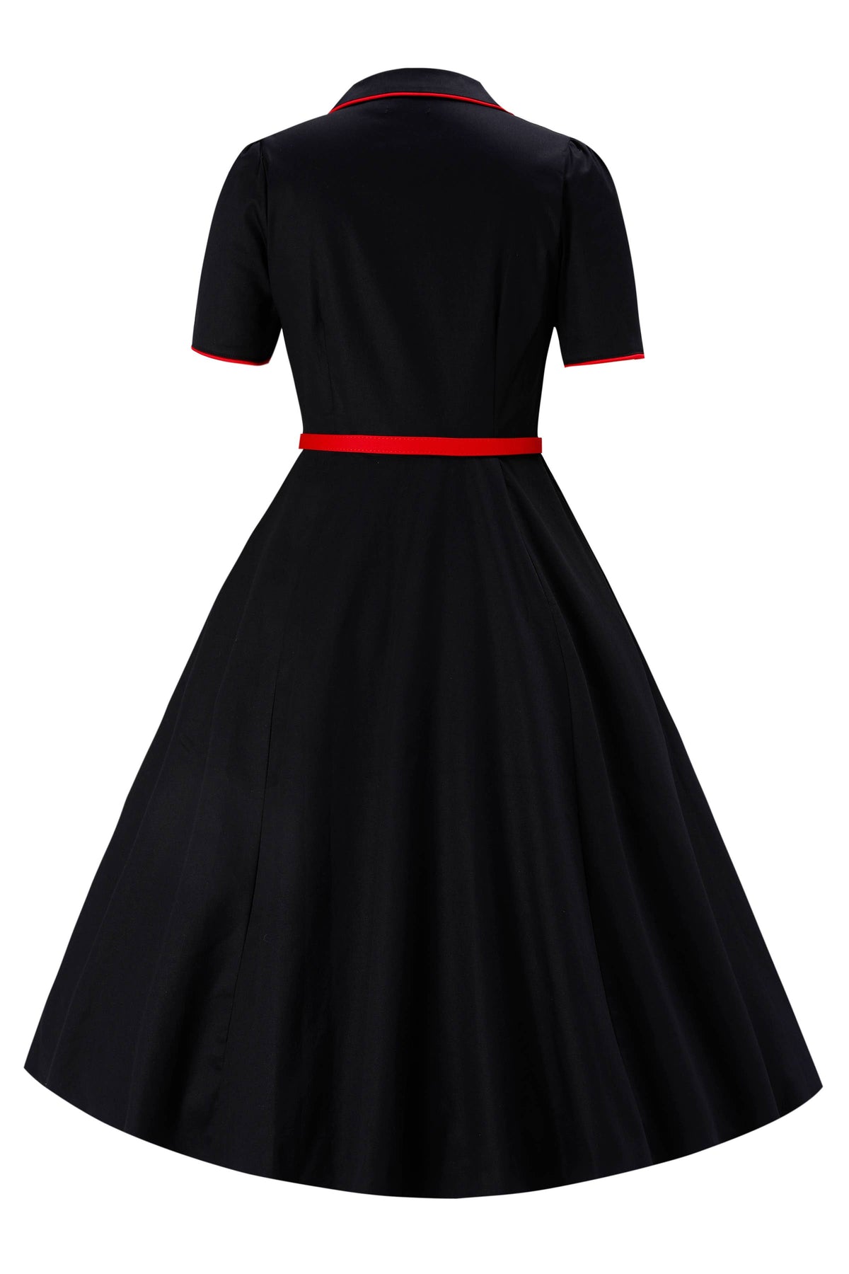 Penelope II Black Cherry Embroidered Shirt Dress