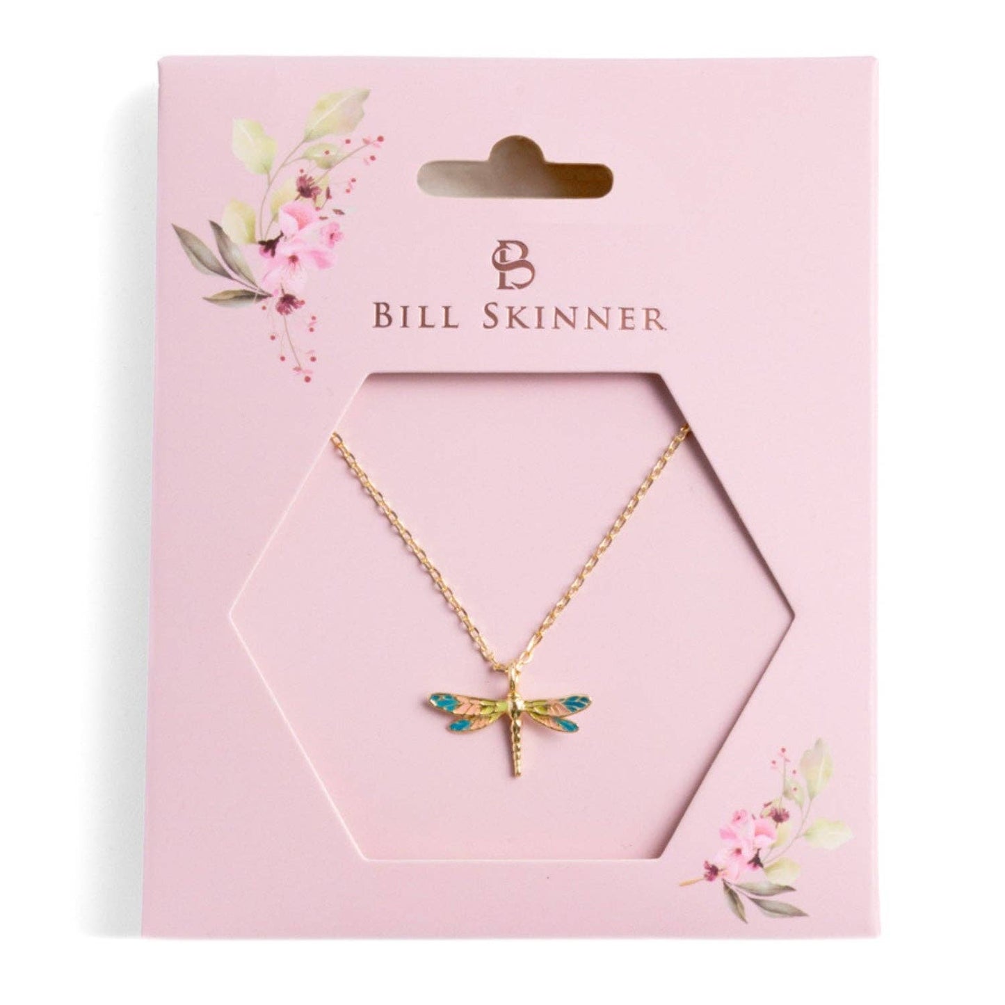 Enamel Dragonfly Pendant