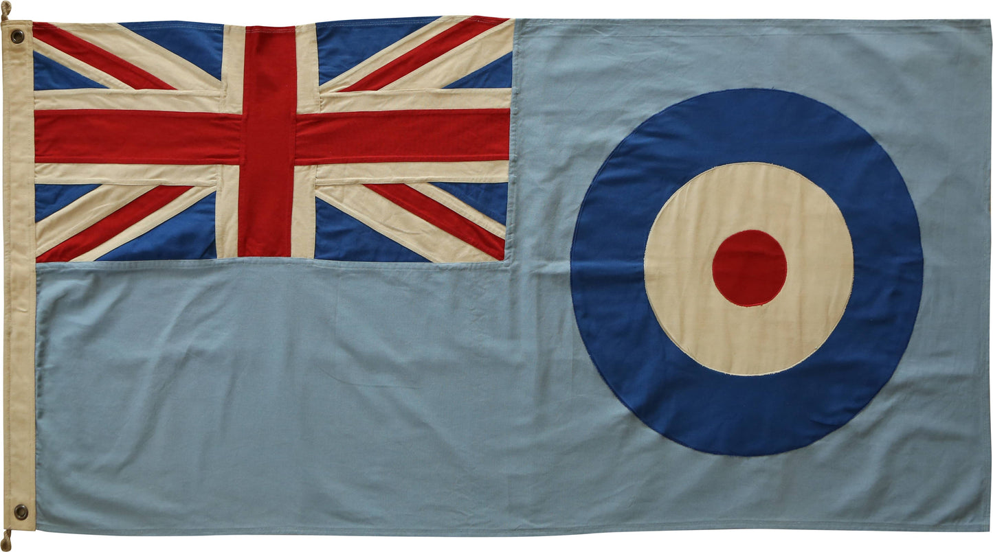 RAF END UNION JACK ECO-FLAG/THROW SMALL