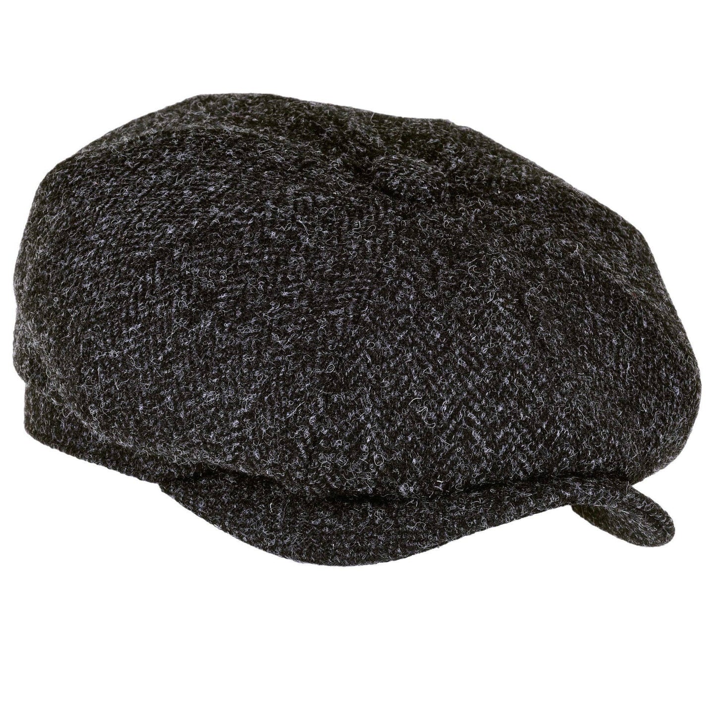 ZH028 Scott Newsboy Harris Tweed 8 Piece Cap