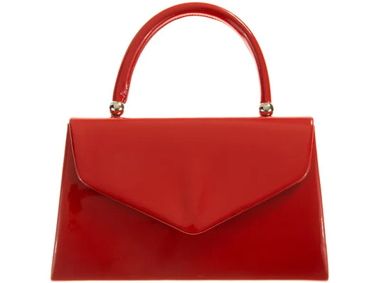 Women Patent Vintage Style Small Clutch Bag