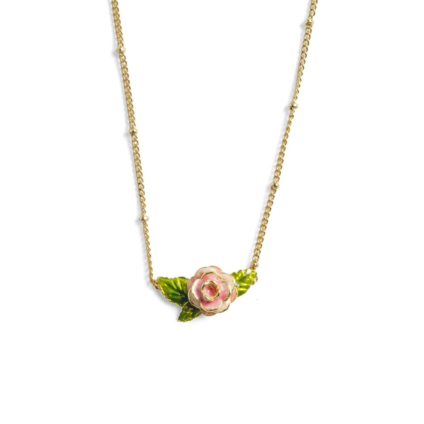 Vintage Rose Necklace
