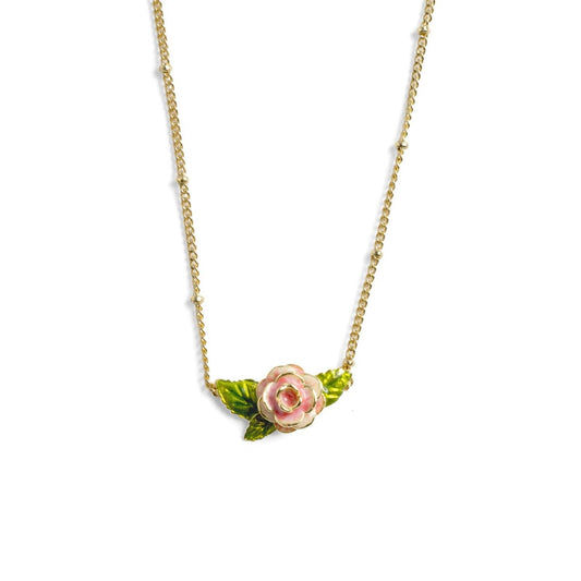 Vintage Rose Necklace