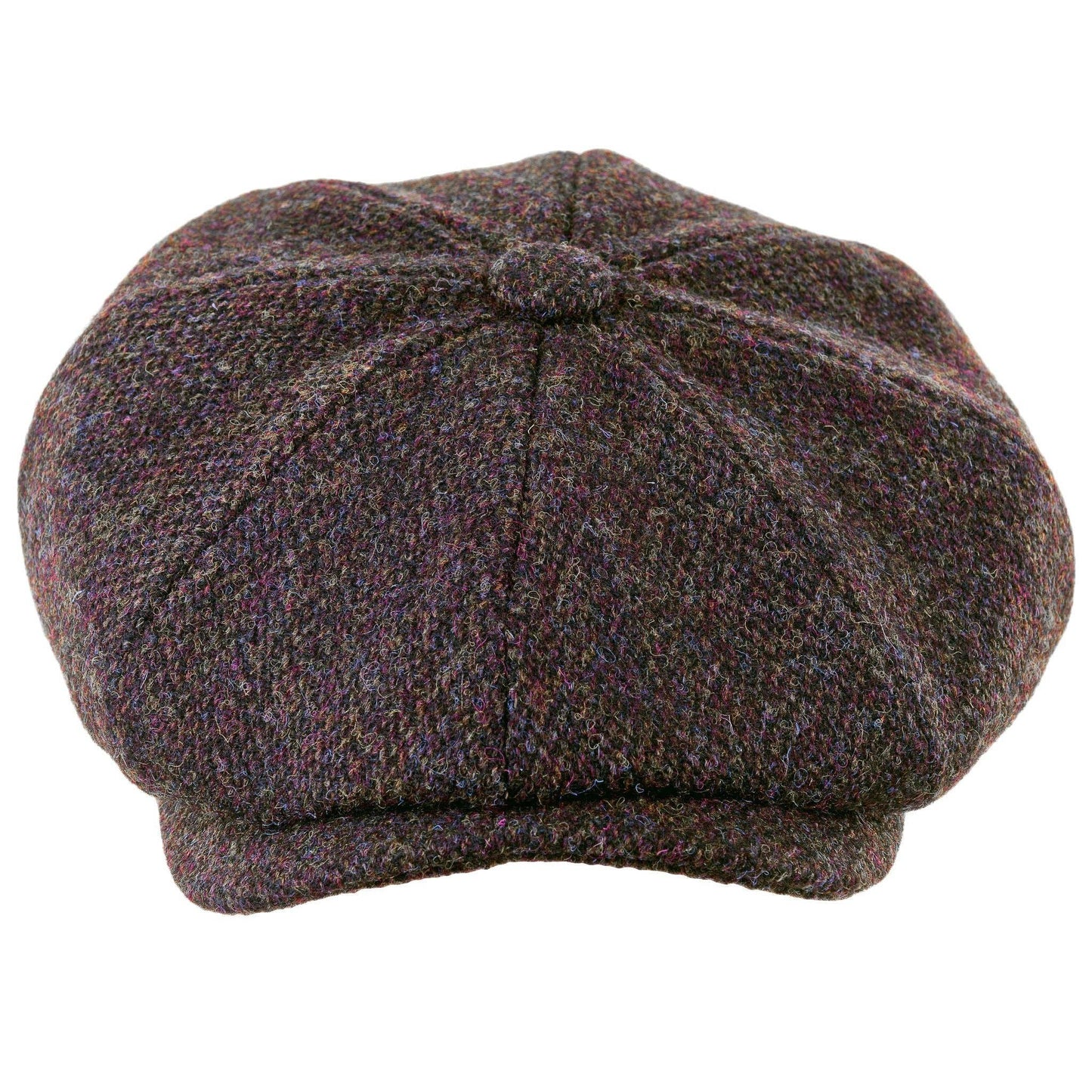 ZH028 Scott Newsboy Harris Tweed 8 Piece Cap