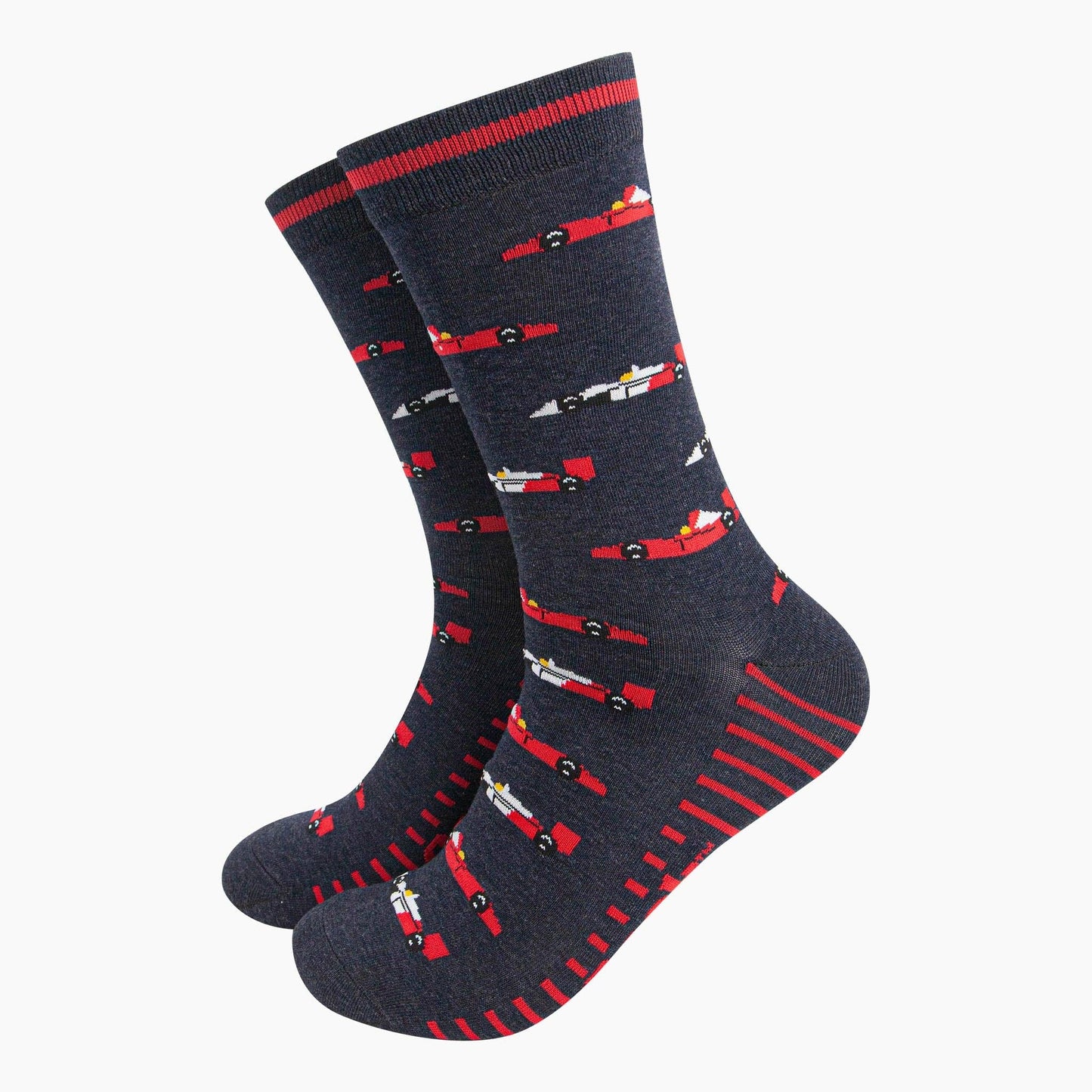 Men's Socks Gift Box- Black, Vehicles