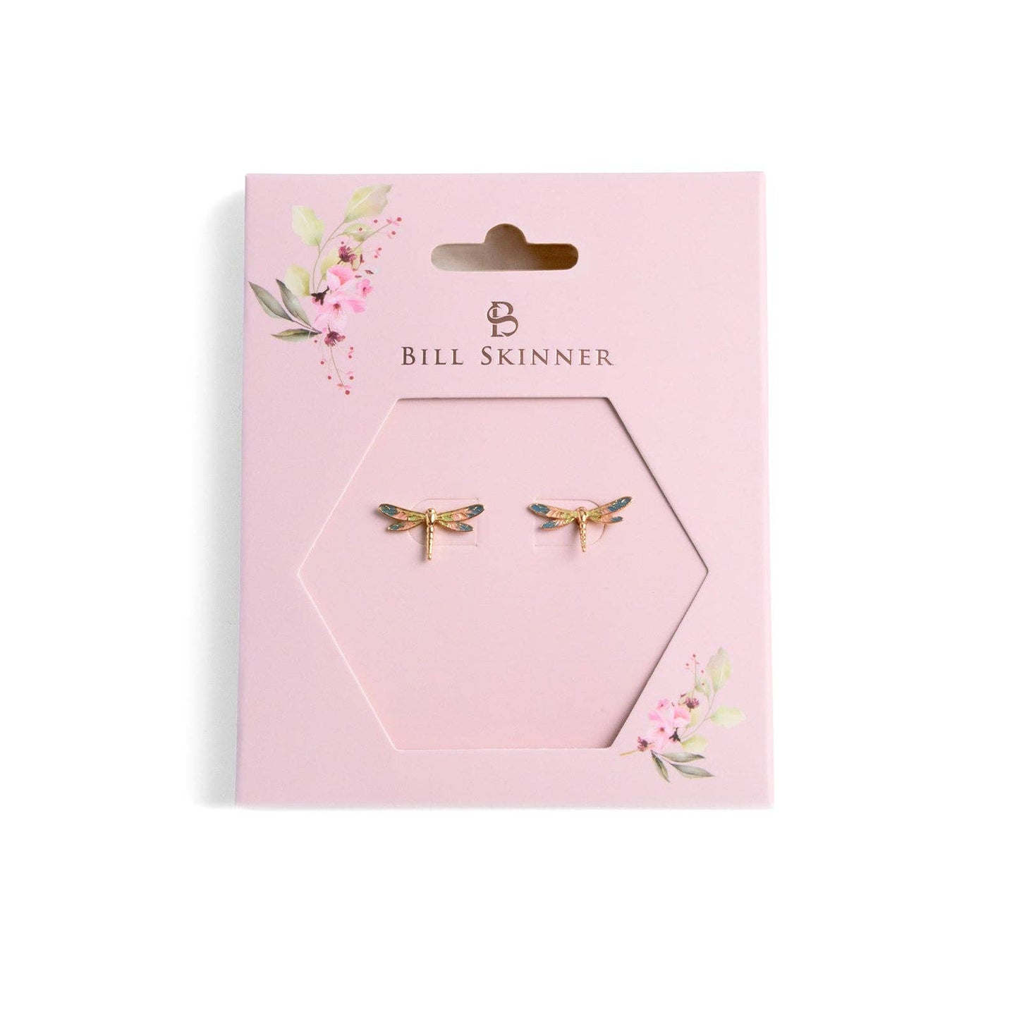 Enamel Dragonfly Studs