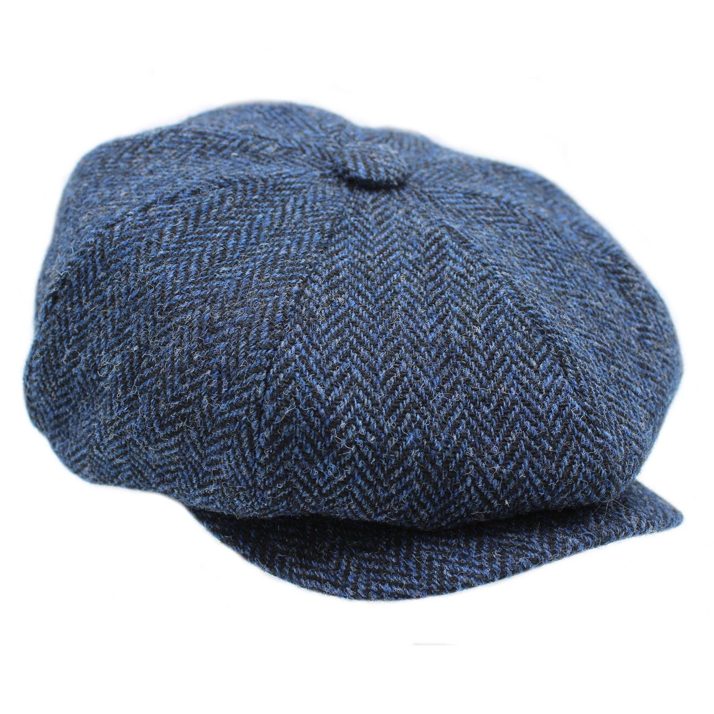 ZH028 Scott Newsboy Harris Tweed 8 Piece Cap